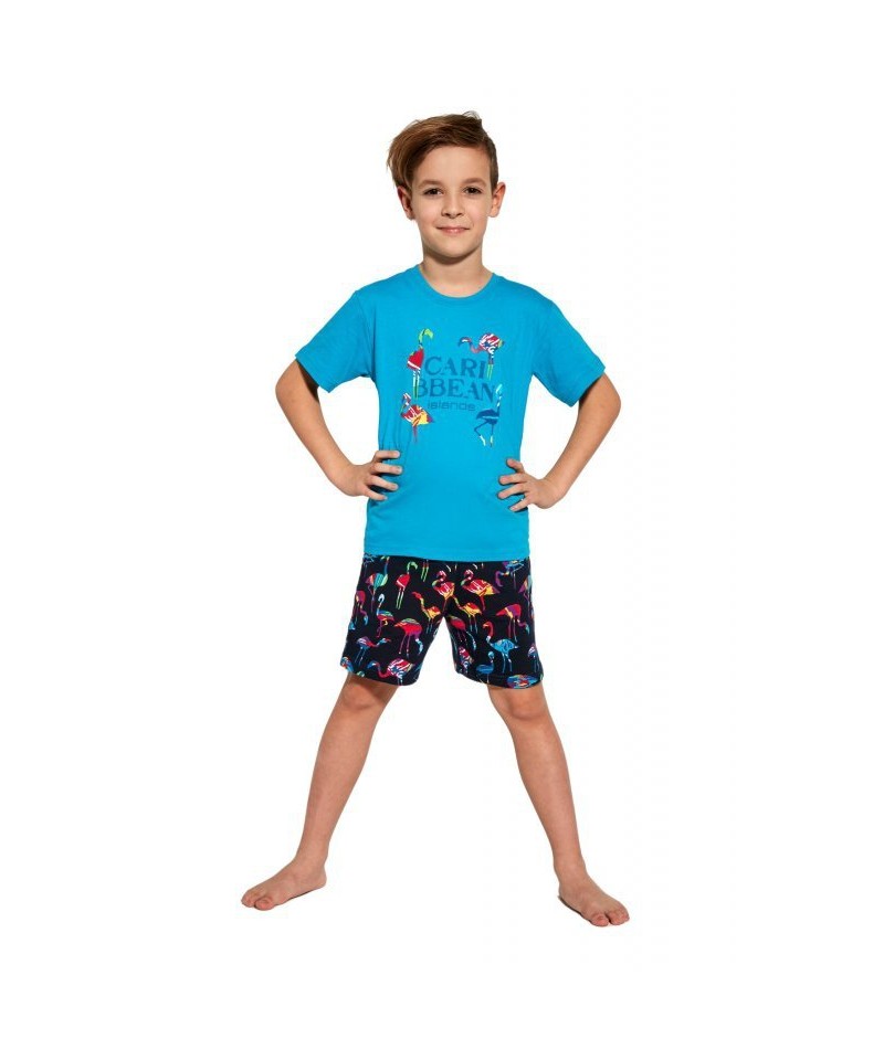Cornette Caribbean 789/99 Chlapecké pyžamo, 98/104, tyrkysová