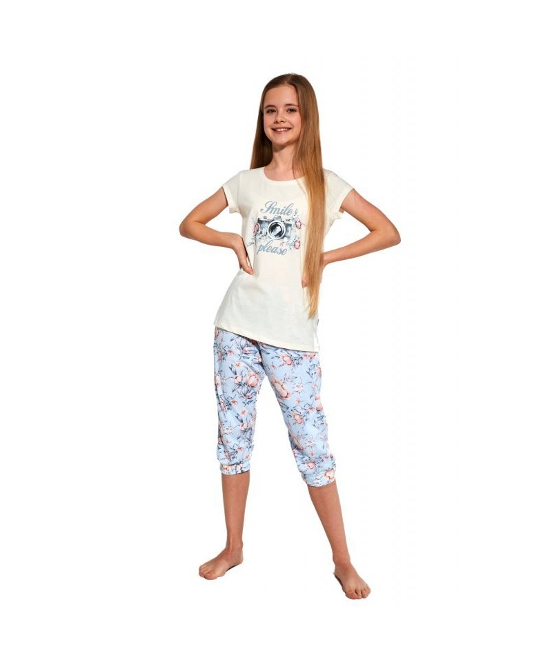 Cornette Smile 570/95 Dívčí pyžamo, 110/116, růžová