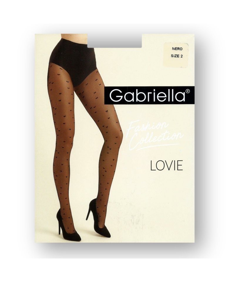 Gabriella Lovie 492 nero Punčochové kalhoty, 2, černá