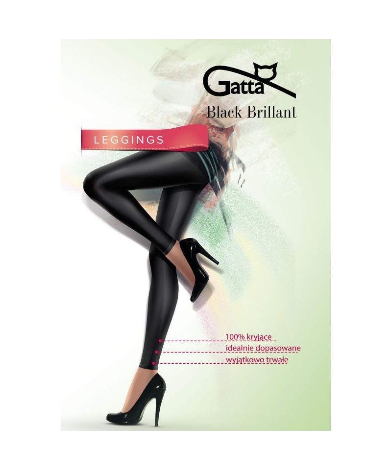 Gatta 4000S Black Brillant Legíny, 4-L, černá