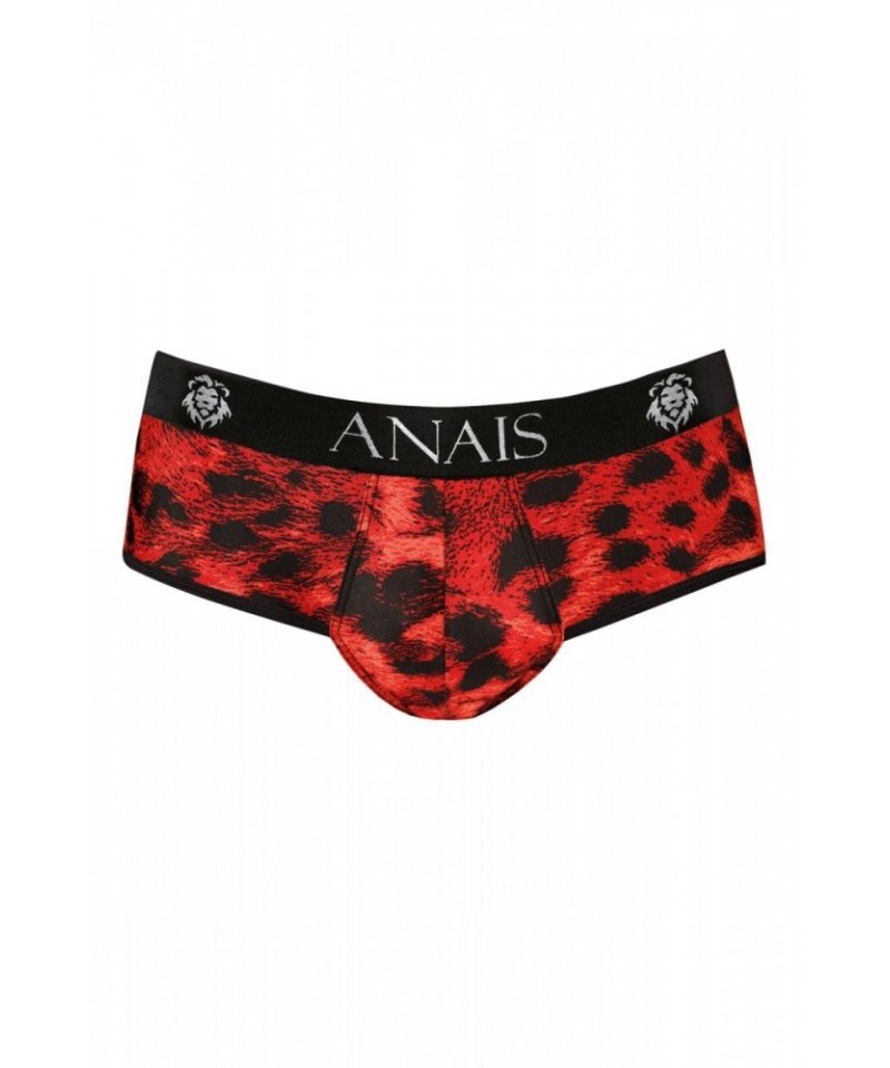 Anais Savage Bikiny Jockstrap, XL, červená/vzor