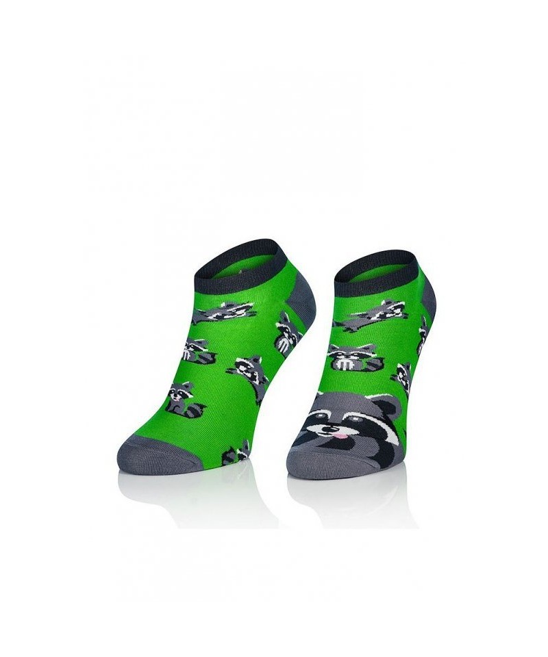 Intenso 1719 Superfine Cotton Kotníkové ponožky, 44-46, zelená