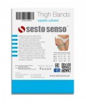 Sesto Senso Thigh Bands krajka béžový maxi Pás na stehna