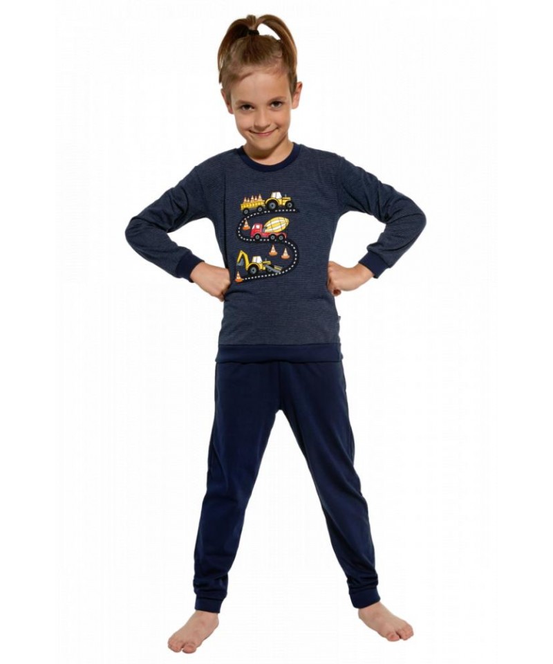 Cornette Kids Boy 478/139 Road 2 86-128 Chlapecké pyžamo, 86-92, jeans