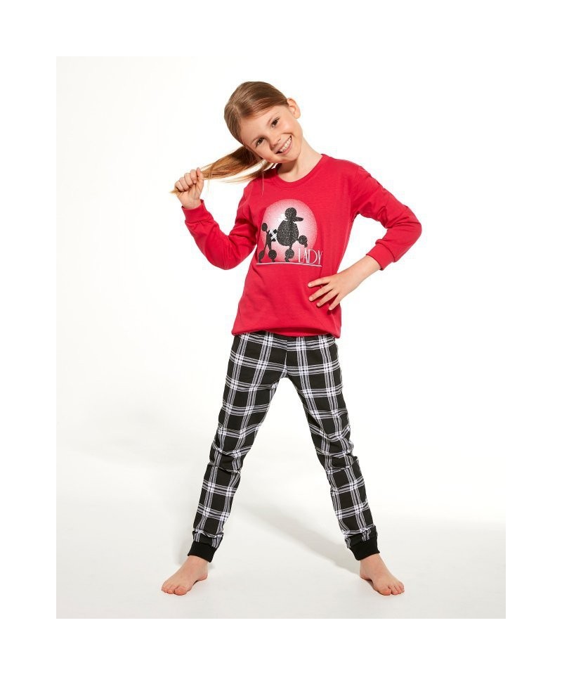 Cornette Kids Girl 377/157 Lady 86-128 Dívčí pyžamo, 110-116, růžová