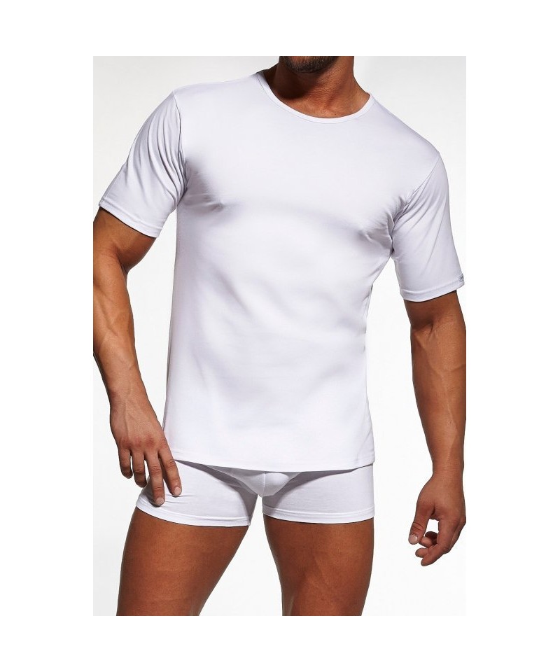 Cornette Authentic 202 bílé Pánské tričko, XL, bílá