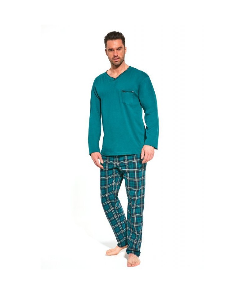 Cornette George 122/217 Pánské pyžamo, 2XL, zelená