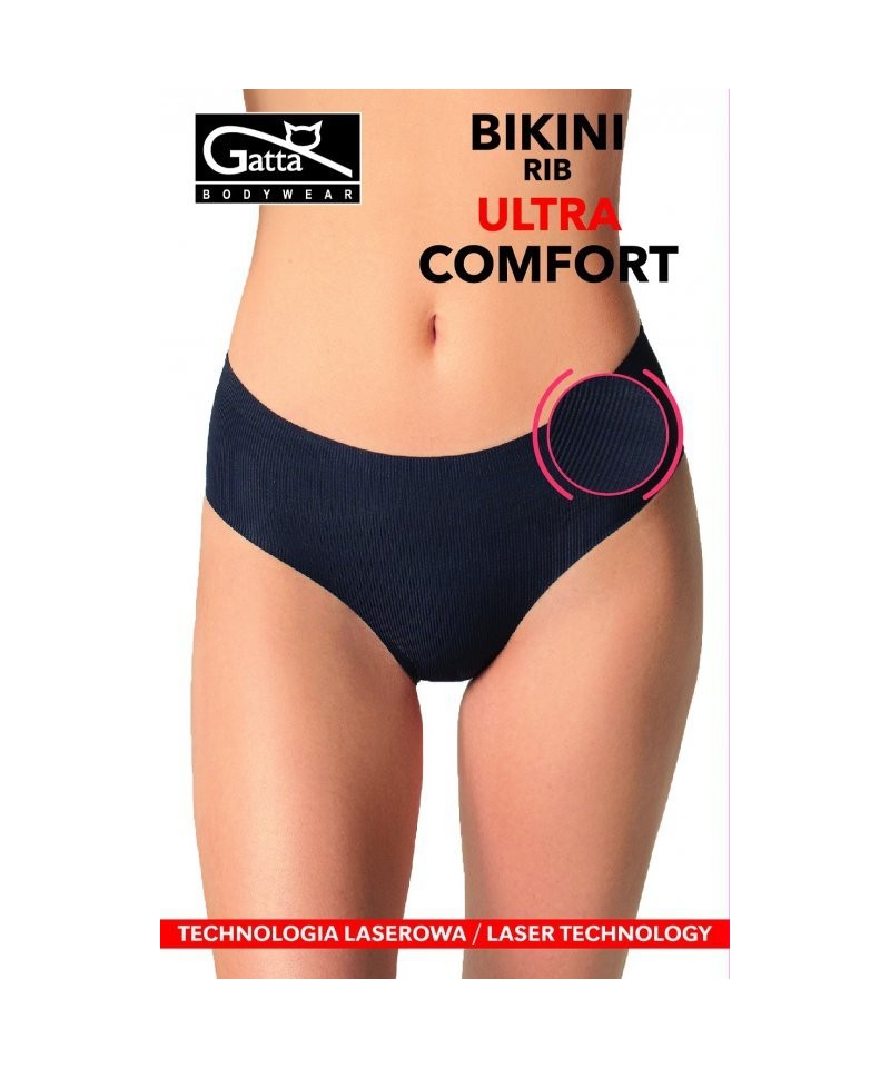 Gatta 41003 Bikini RIB Ultra Comfort  Kalhotky, M, černá