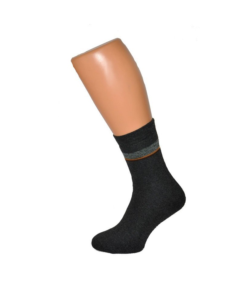 WiK 21302/21303 Outdoor Thermo Pánské ponožky, 43-46, melanž světlý