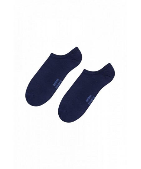 Steven 094-009 tmavě modré Pánské kotníkové ponožky