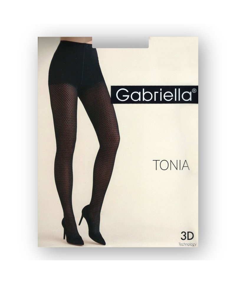 Gabriella Tonia 275 nero Punčochové kalhoty, 2, černá