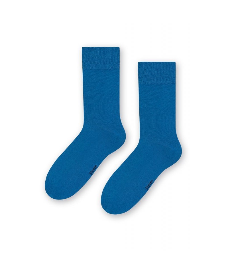Steven 056 082 modré Pánské ponožky, 45/47, modrá