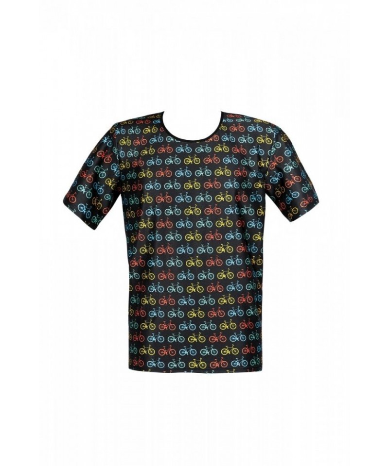 Anais Benito Pánské tričko, XL, černá/vzor