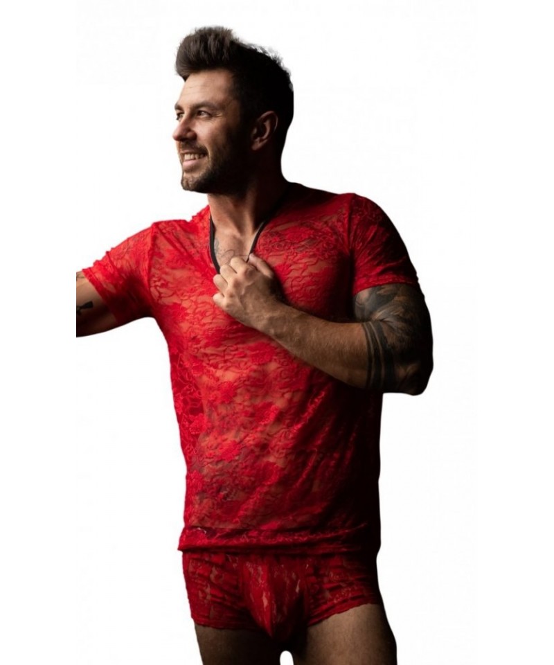 Anais Brave Pánské tričko, XXL, červená