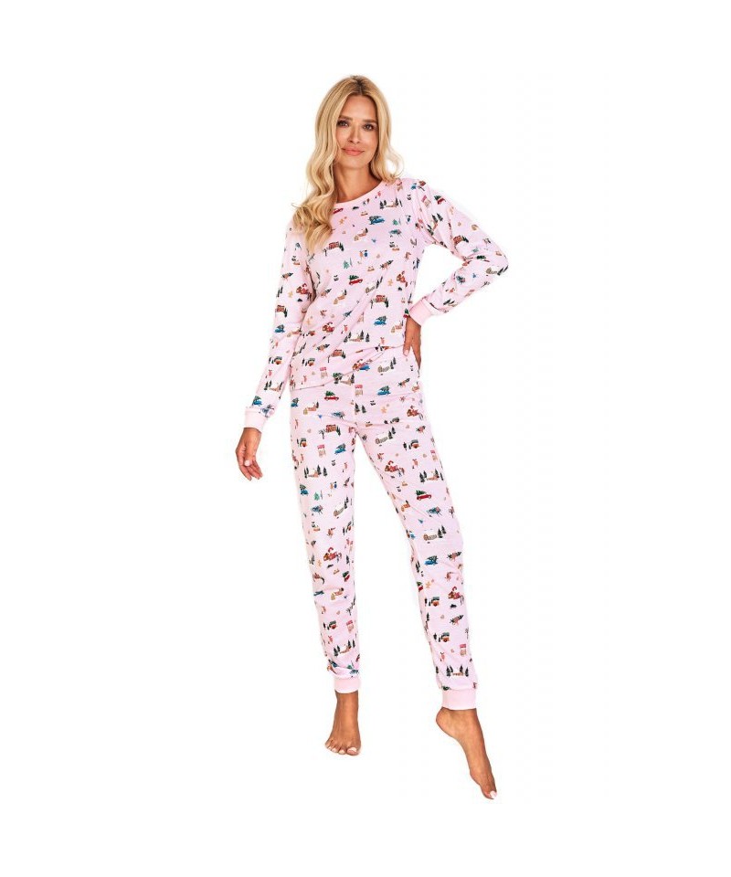 Taro Laura01 2835 růžové Dívčí pyžamo, 146, růžová