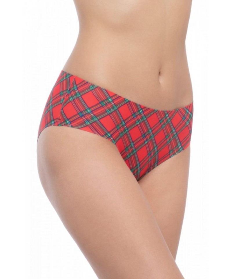 Julimex Scotch Classic Kalhotky, XL, červená
