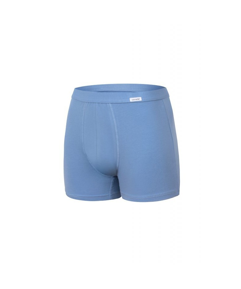 Cornette Authentic 092 modré Pánské boxerky, 4XL, modrá