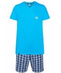 Henderson Vital 37828 modré Pánské pyžamo