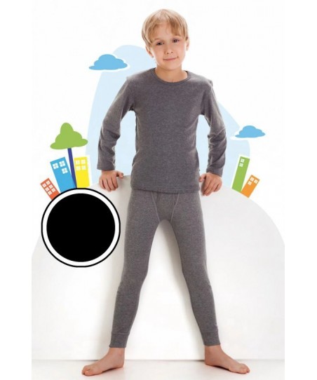 Cornette Kids 710 černé Spodní Chlapecké spodní kalhoty