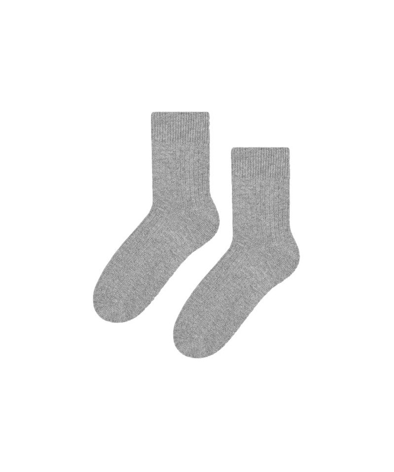 Steven vlněné 093 melanžovo-šedé Dámské ponožky, 35/37, Melanžově