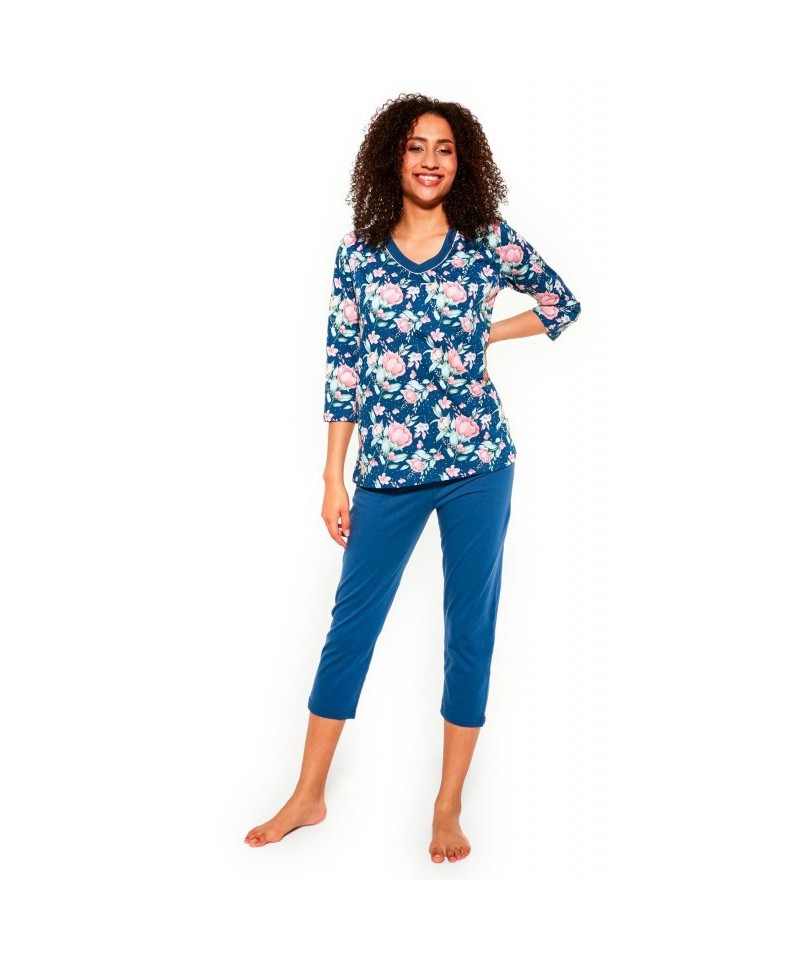 Cornette 481/289 Karen jeans Dámské pyžamo, XL, jeans