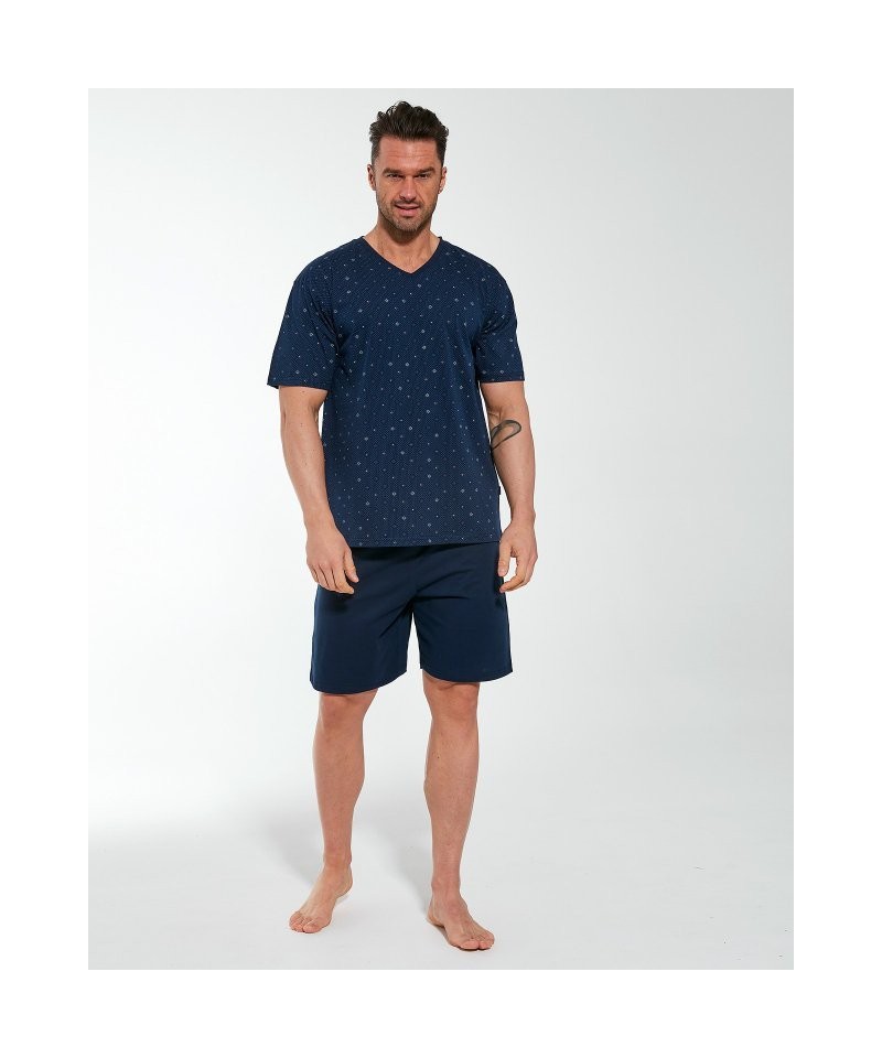Cornette 472/149 Jeff Pánské pyžamo, M, modrá