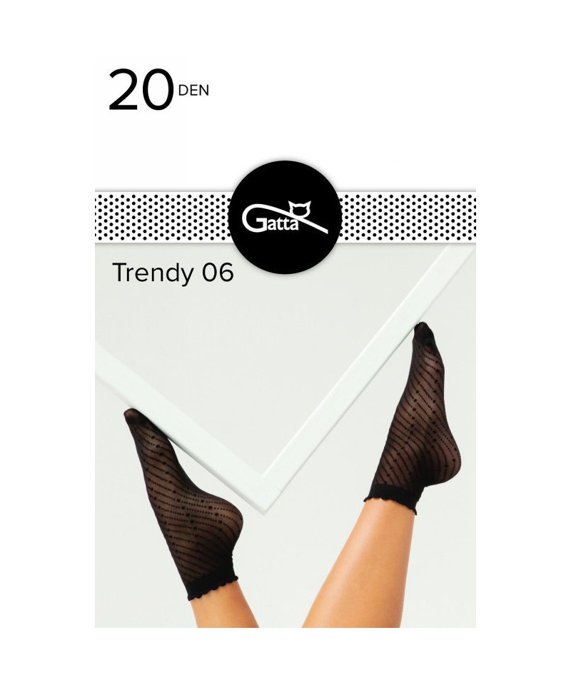 Gatta Trendy wz.06 20 den Dámské ponožky, UNI, Daino