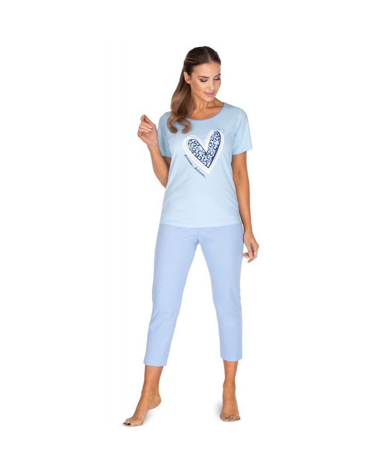 Regina 630 Dámské pyžamo, XL, modrá