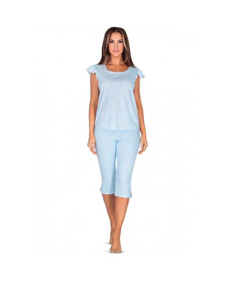 Regina 633 Dámské pyžamo, XL, modrá