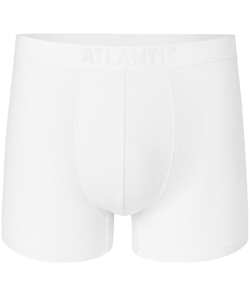 Atlantic 016 bílé Pánské boxerky, XL, bílá