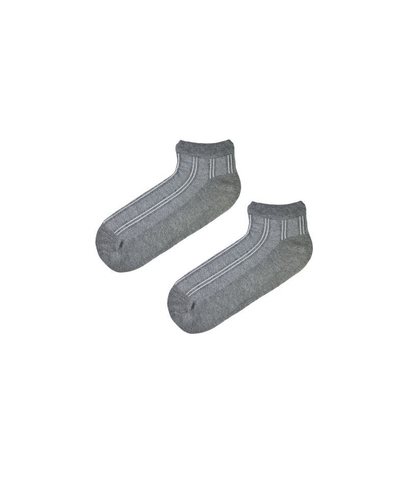 Noviti ST001 Sport 35-46 Kotníkové ponožky, 39-42, šedá