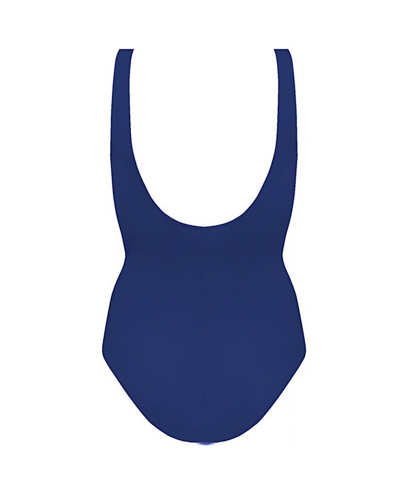 Self skj Fashion7 1006V 17 tmavě modré Dámské plavky, XL, modrá