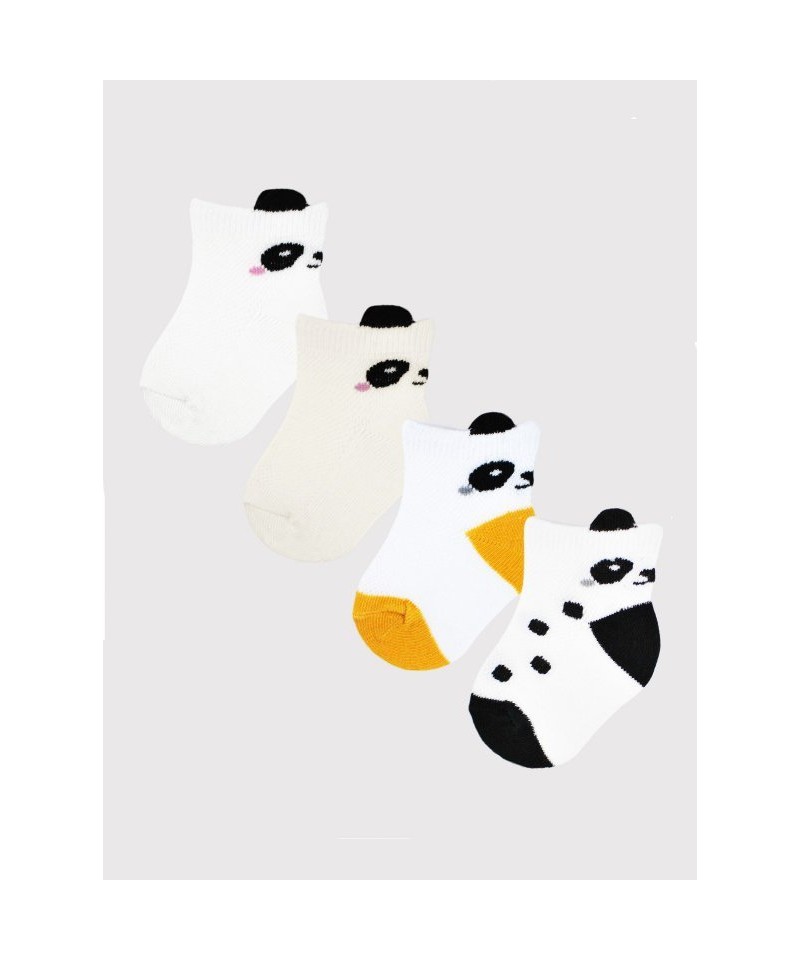 Noviti SB021 Panda Cotton 0-12 měsicí Dětské ponožky, , mix kolor-mix vzor