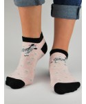 Noviti ST024 Cotton vzor Dětské kotníkové ponožky