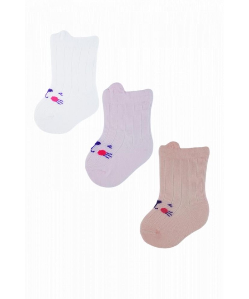 Noviti SB019 Girl 0-18 měsicí Dětské ponožky, 6-12 miesięcy, mix kolor