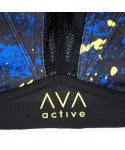 Ava Naomi blue plus Sportovní podprsenka
