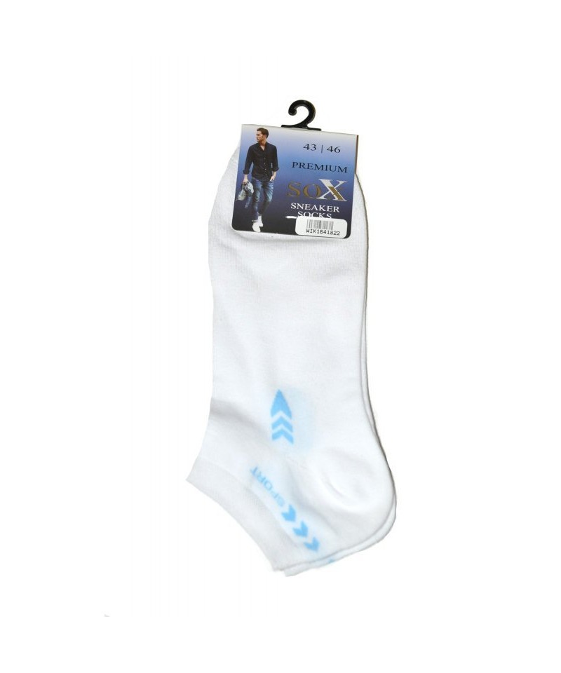 WiK 16418 Premium Sneaker Socks Kotníkové ponožky, 39-42, bílá