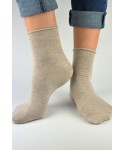 Noviti SB022 Lurex netlakové Dámské ponožky