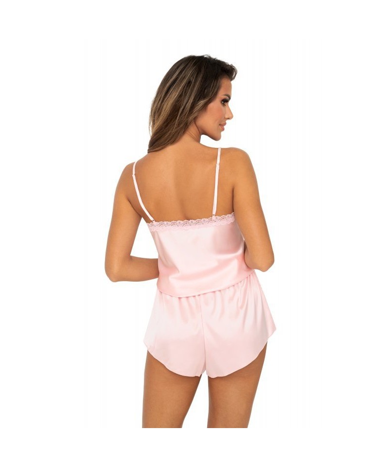 Donna Tiffani 1/2 růžové Dámské pyžamo, 42/XL,