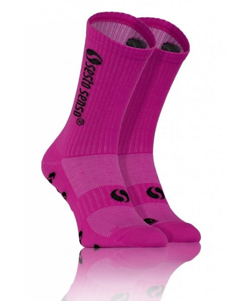 Sesto Senso Sport Socks SKB02 růžové Ponožky, 47-50, růžová