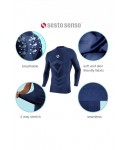 Sesto Senso Thermo Active CL40 tmavě modré Pánské termoaktivní tričko