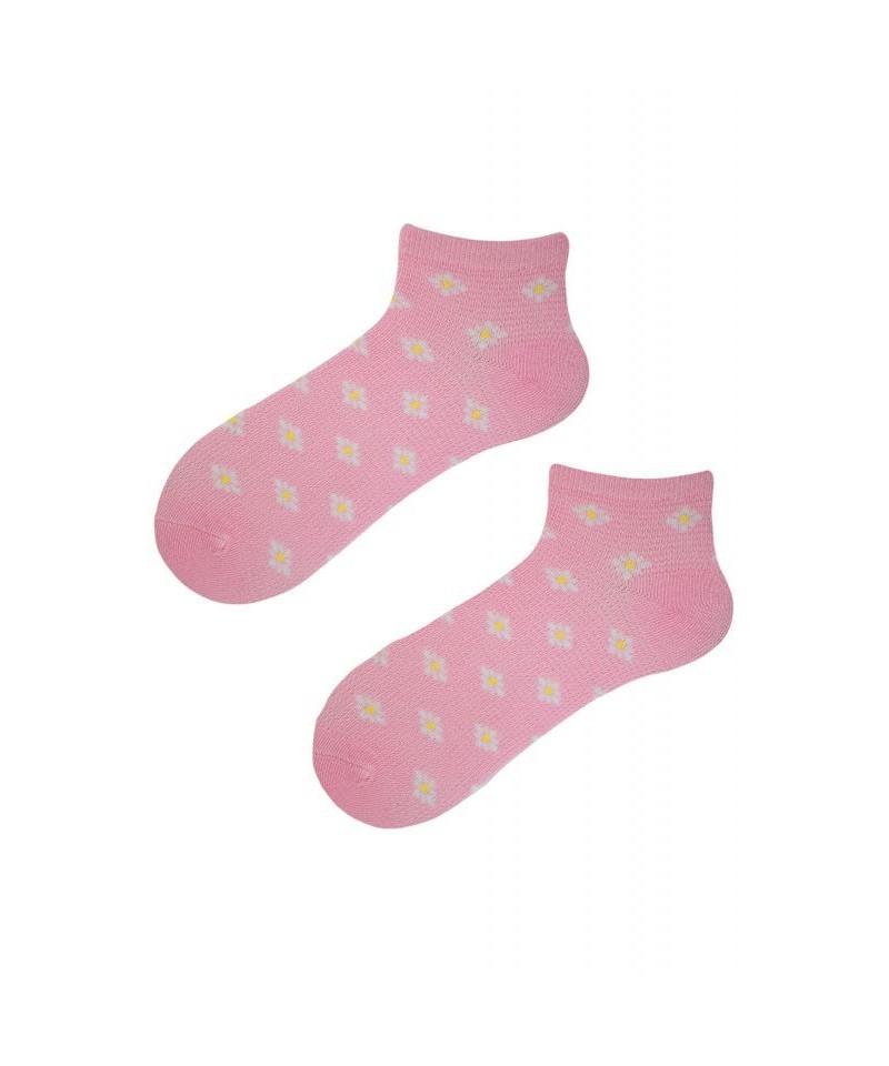 Noviti Sedmikráska ST 020 W 03 růžové Dámské kotníkové ponožky, 35/38, růžová