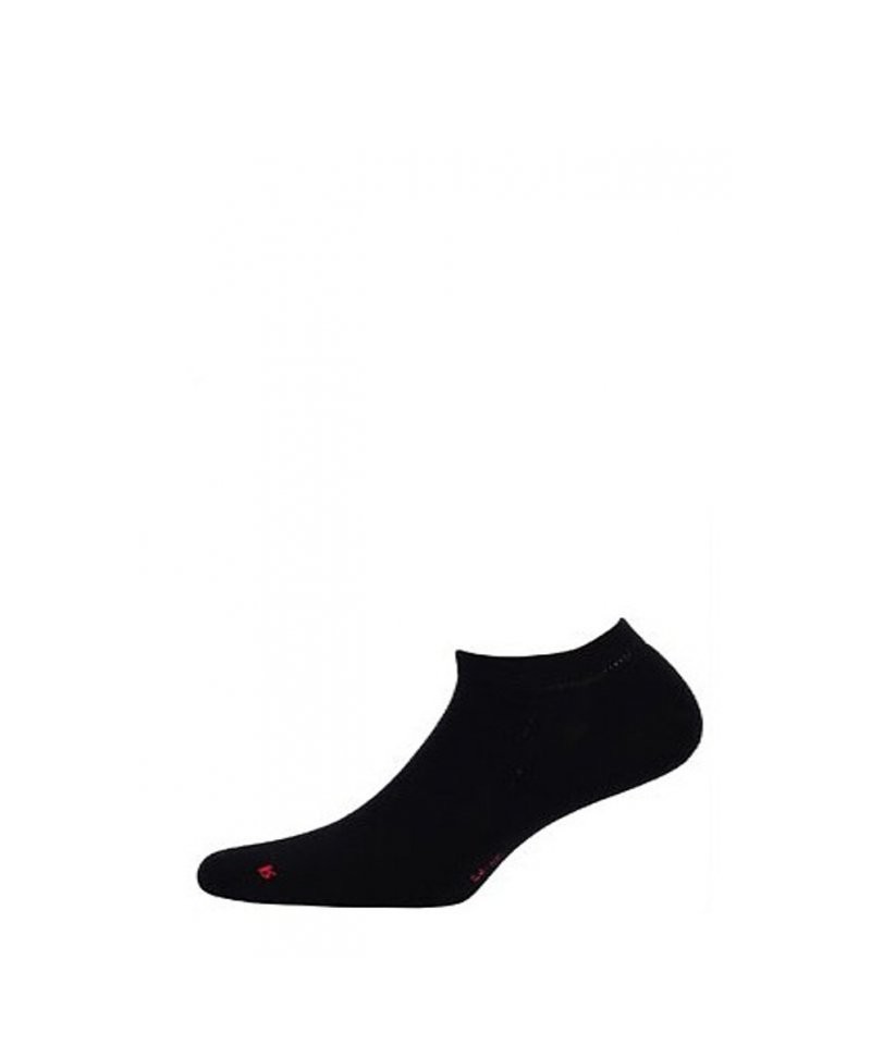 Wola W81.011 Perfect Woman froté Dámské kotníkové ponožky, 39-42, černá