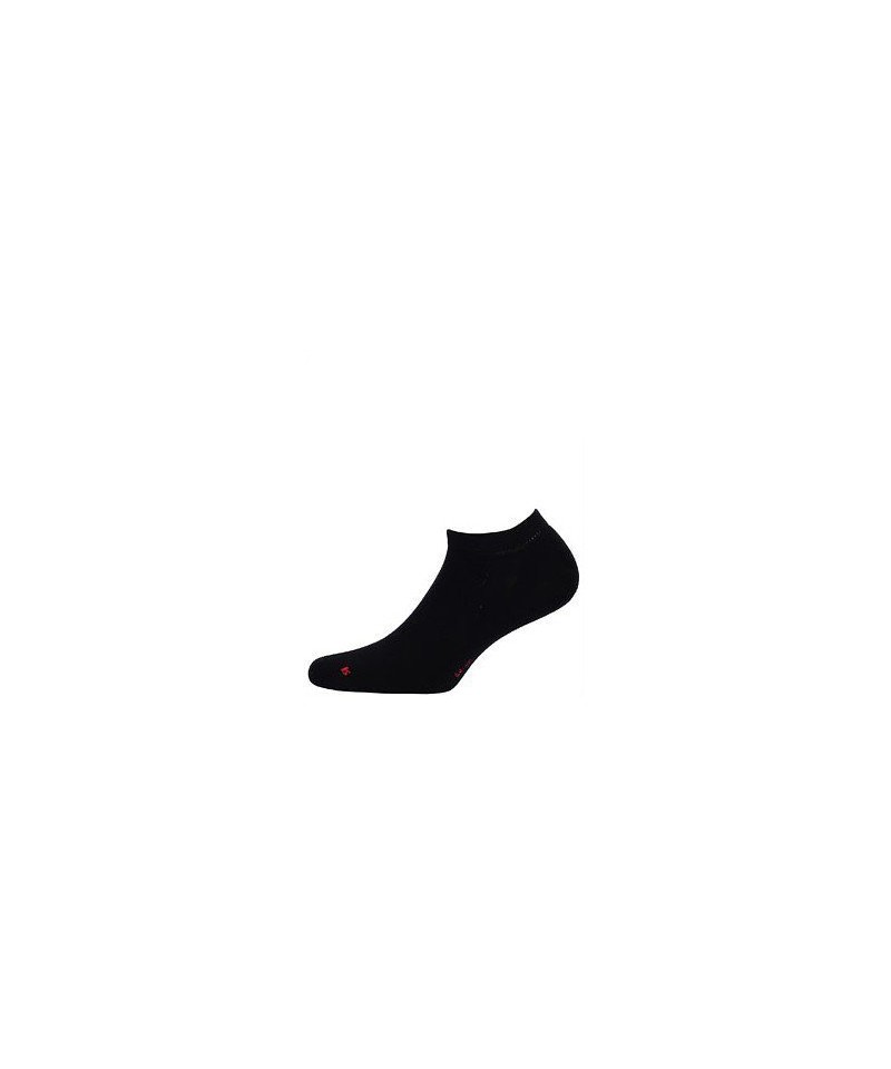 Wola W81.011 Perfect Woman froté Dámské kotníkové ponožky, 39-42, černá