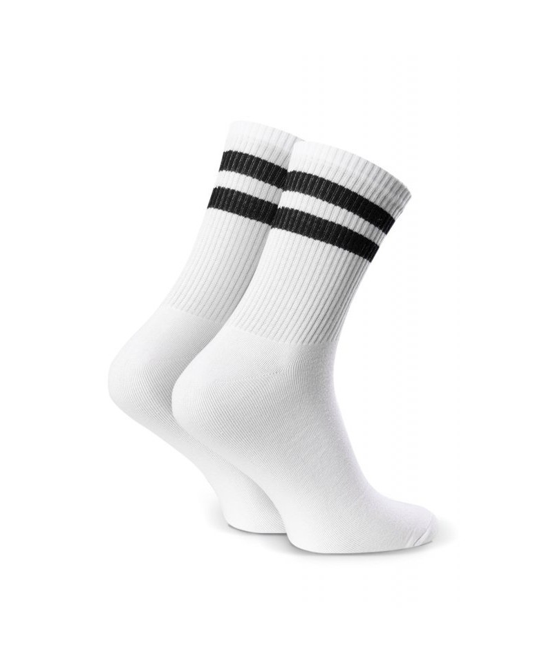Steven Sport 057 337 bílé Pánské ponožky, 41/43, bílá
