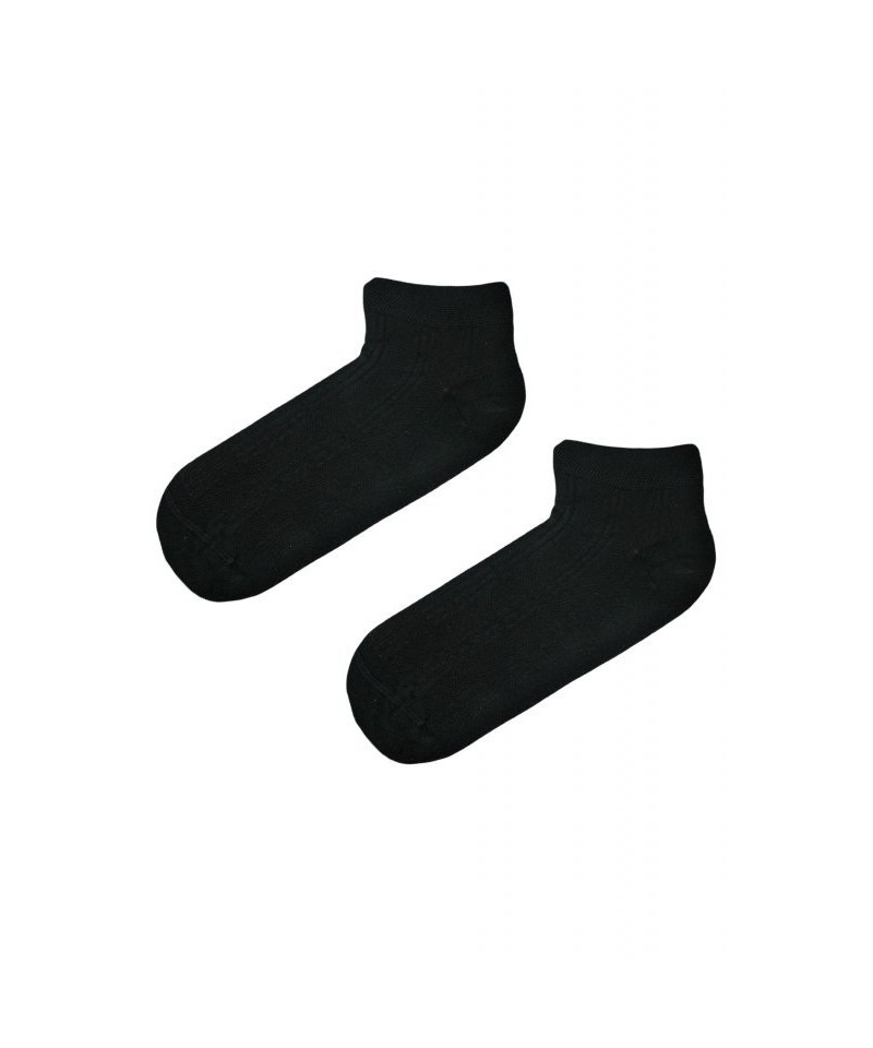 Noviti ST 001 U 02 černé Kotníkové ponožky, 43/46, černá
