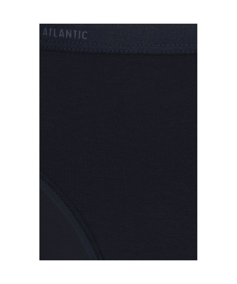 Atlantic Sport 196 béžové/tmavě modré/modré 3-pak Kalhotky, S, Mix