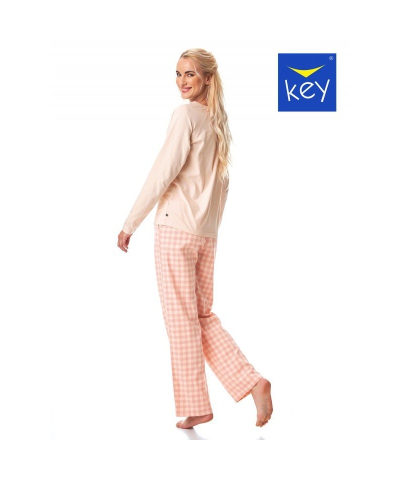 Key LNS 447 B22 Dámské pyžamo, XL, Broskvová