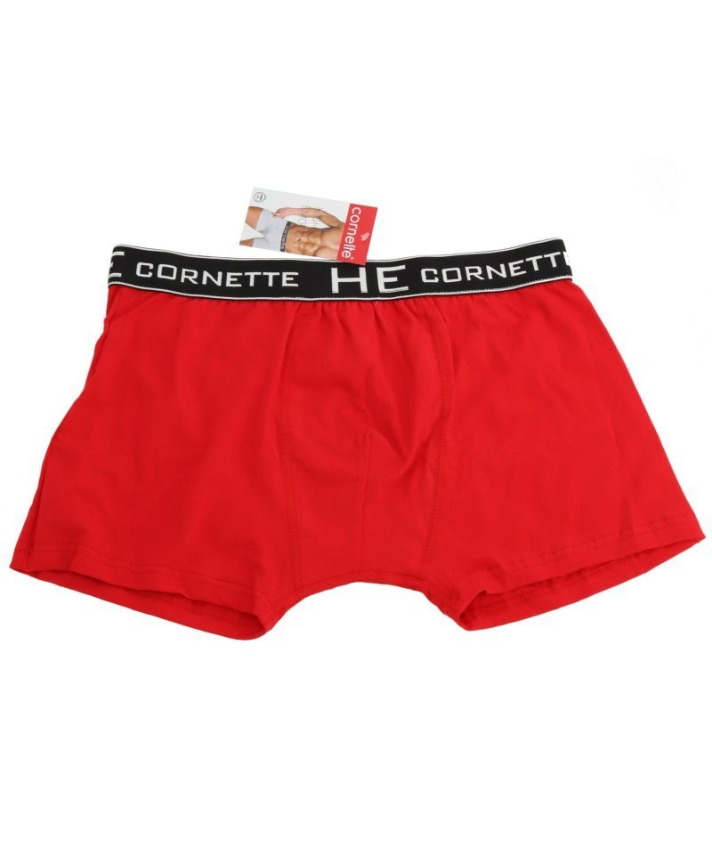 Cornette High emotion 503 červené Pánské boxerky, L, červená