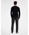 Henderson Insure 40963-99X černo-tmavě šedé Pánské pyžamo